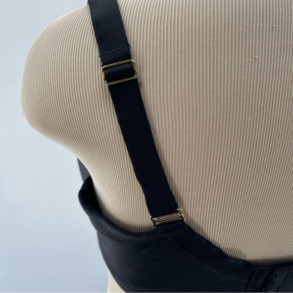 Soma Embraceable Perfect Coverage Classic Everyday Comfort Bra Black Size 38DD - Picture 7 of 9